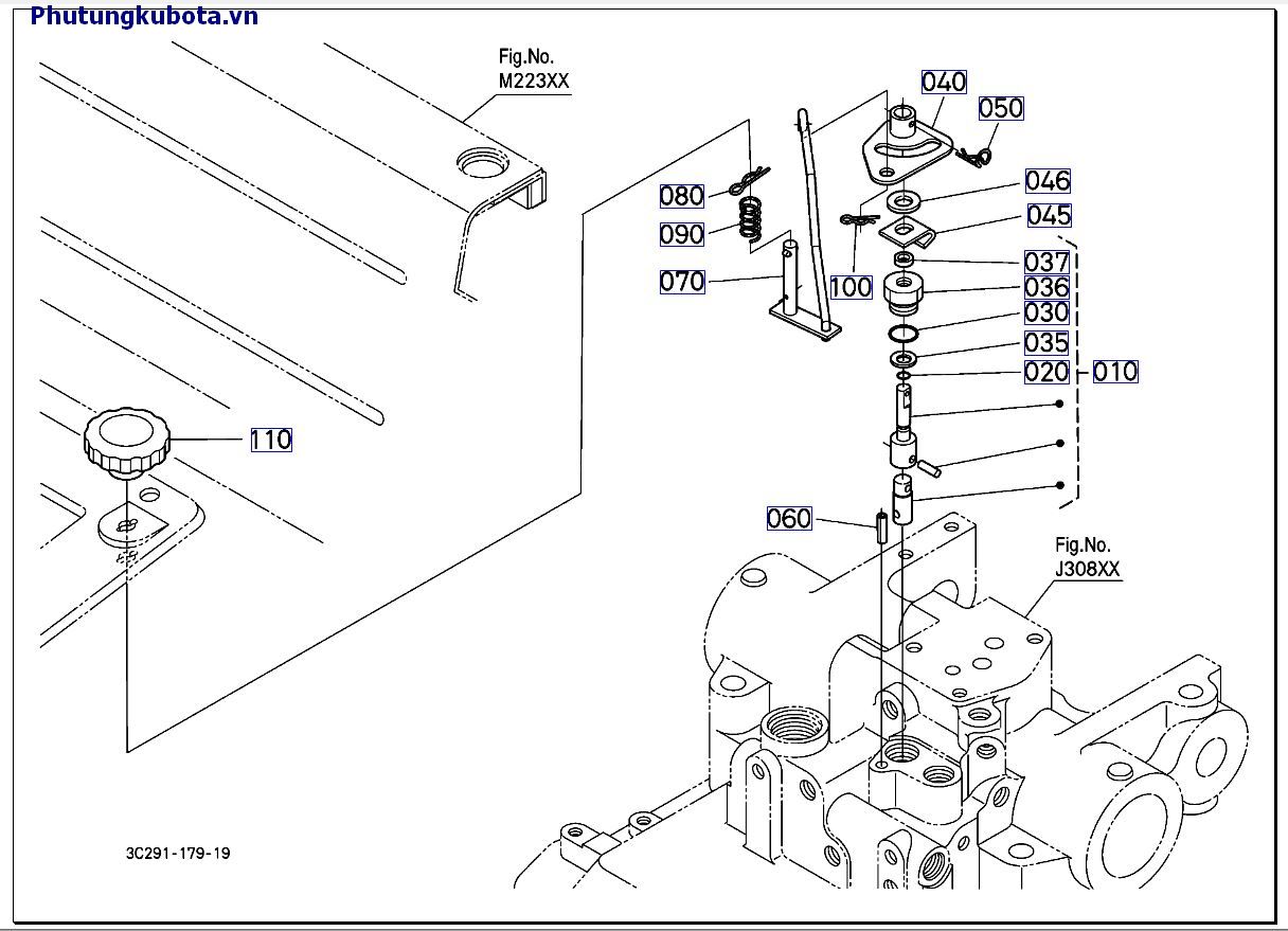 Bộ điều chỉnh cần nâng hạ mới 10001-49999
